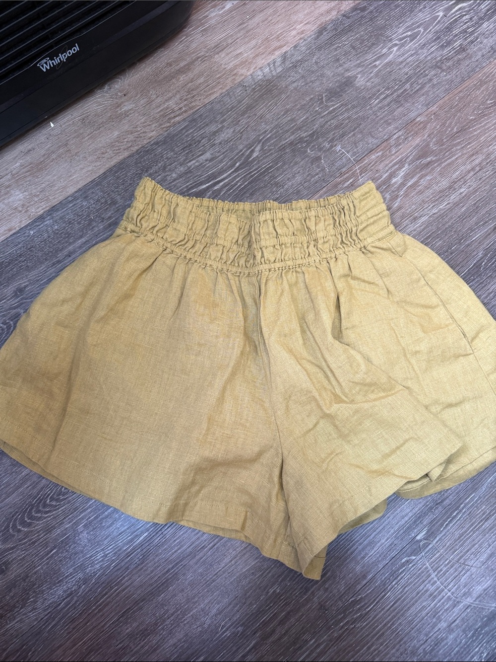 By Anthropologie Somerset 100% linen short View 5